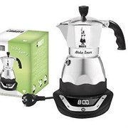 Гейзер Bialetti "Moka timer" 6 порций (240 мл.) Гейзер Bialetti "Moka timer" 6 порций (240 мл.)