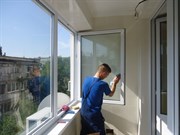 Мытье окон лоджия