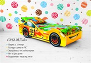 Кровать-машина «Тачка желтая»