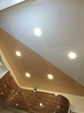 Натяжной потолок Бельгия 5,0;4,0, Металлик 150см цветной