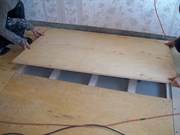 Устройство полов из ДСП (фанеры)
