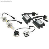 Набор светодиодных ламп Н4 ближ/дальний 50 W, 2400 Lm, 5000 K, LED CREE, 840559