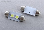 Автолампа светодиодная C5W FEST  36мм,  SV8.5, 2 SMD-5050 118407