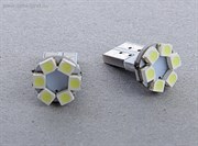 Автолампа светодиодная T10 (W5W), 7 SMD-3528  118406