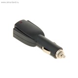Зарядное устройство от прикуривателя, D-101, 2*USB, 1000 mA     856278
