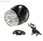 Радиоприемник USB, SD, AUX, LED-фонарь 179473