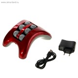 Массажер электрический для ног 15х12см (220В, 3ААА, USB) НК611 908623