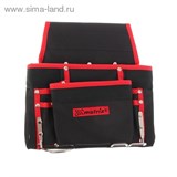 Подсумок поясной, 8 карманов, держатель для молотка, для клещей // MATRIX   1223443