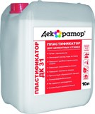 Декоратор пластификатор в-д с армир. волокнами "Теплый пол" ДК 30 (12кг/10л)