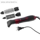 Фен-расческа Polaris PHS 0803, черный/лиловый   1023431