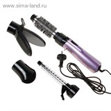 Фен-щетка Vitek VT-1326, 2 режима, 1000Вт, с насадками д/сушки, завивки, выпрямления волос 1066882