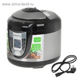Мультиварка высокого давления Polaris PPC 0205AD, 6 программ, 5,0л, 900Вт., чёрная  1043622