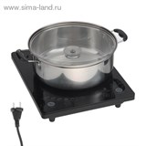 Плита электрическая Philips HD4959/40 стеклокерамика, 1 конфорка, мощность 2200 Вт    1098889