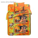 КПБ 1,5сп Василек Disney  4450/1 Маугли и Балу 150*215см, 145*215см, 70*70см 1шт, хл     1118856