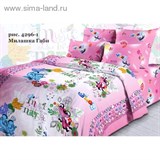 КПБ 1,5сп РИО 4296/1 Милашка Габи 150*215см, 145*215см, 70*70см 1шт, хл  1003404