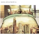 КПБ "Этель 3Д" евро Шанхай 200*220 см 220*240 см 50*70 + 5 см - 2 шт 100% хлопок сатин 866477