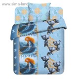 КПБ 1,5 сп Василек Disney 4497/1 Мерида в лесу 150*215см, 145*215см, 70*70см 1шт, хл   1089851