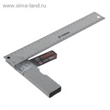 Угольник столярный "TUNDRA" алюминиевый с уровнем 300 мм 1006518