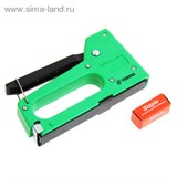 Степлер строительный "TUNDRA basic" пластиковый корпус, скобы 10,6 мм, для скоб 4-8 мм 1018496
