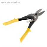 Ножницы по металлу "TUNDRA basic" прямой рез, обрезиненные рукоятки, 250 мм 1123617
