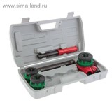 Набор клуппов трубных "TUNDRA basic" 6 предметов, 1/2"-3/4"-1"-трещотка-удлинитель-рукоятка 1124015