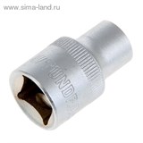 Головка торцевая "TUNDRA premium" 6-гранная, 1/2", 10 мм, CrV 1123548