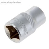 Головка торцевая "TUNDRA premium" 6-гранная, 1/2", 13 мм, CrV 1123551