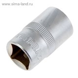 Головка торцевая "TUNDRA premium" 6-гранная, 1/2", 16 мм, CrV 1123554