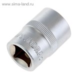 Головка торцевая "TUNDRA premium" 6-гранная, 1/2", 20 мм, CrV 1123558
