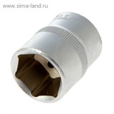 Головка торцевая "TUNDRA premium" 6-гранная, 1/2", 22 мм, CrV 1123560