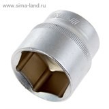 Головка торцевая "TUNDRA premium" 6-гранная, 1/2", 30 мм, CrV 1123564