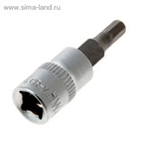 Головка торцевая с битой "TUNDRA premium" 1/4", H4, CrV 1123584