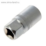 Головка торцевая свечная "TUNDRA premium" 6-гранная, 1/2", 21 мм, CrV 1123592