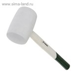 Киянка "TUNDRA basic" деревянная рукоятка, белая резина 1000г 881753