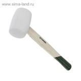 Киянка "TUNDRA basic" деревянная рукоятка, белая резина 300г 881750