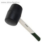 Киянка "TUNDRA basic" деревянная рукоятка, черная резина 1000г 881749
