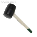 Киянка "TUNDRA basic" деревянная рукоятка, черная резина 500г 881747