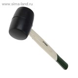 Киянка "TUNDRA basic" деревянная рукоятка, черная резина 750г 881748