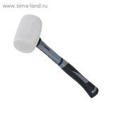 Киянка "TUNDRA premium" фибергласовая рукоятка, белая резина 300г 881757