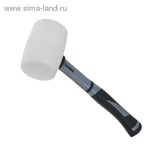 Киянка "TUNDRA premium" фибергласовая рукоятка, белая резина 500г 881758