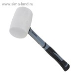 Киянка "TUNDRA premium" фибергласовая рукоятка, белая резина 750г 881759