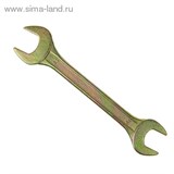 Ключ рожковый "TUNDRA basic" , желтый цинк, 19х22 мм 878010