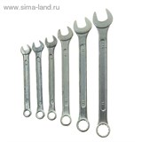 Набор ключей комбинированных "TUNDRA basic" , холдер, хромированный, 6 шт, 6-14 мм 878112