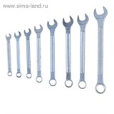 Набор ключей комбинированных "TUNDRA basic" , холдер, хромированный, 8 шт, 6-17 мм 878113