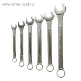 Набор ключей комбинорованных усиленные "TUNDRA basic" , сумка, 6 шт, 8-17 мм 878130