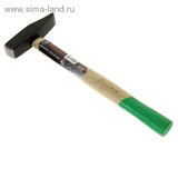 Молоток слесарный "TUNDRA basic" деревянная рукоятка, квадратный боек, 400 г. 881979