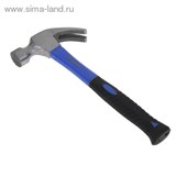 Молоток-гвоздодер "TUNDRA comfort" фиберглассовая рукоятка, круглый боек с магнитом, 750 г. 882012