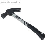 Молоток-гвоздодер "TUNDRA premium" фиберглассовая трехкомп. рукоятка, круглый боек, 750 г. 882021