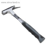 Молоток кровельщика "TUNDRA premium" цельнометал., двухкомп. рукоятка, квадратный боек 250г 882016