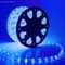 LED шнур 11 мм, круглый, 100 м, фиксинг, 2W-LED/м-24-220V в компл. набор д/подкл. Синий - фото 13803
